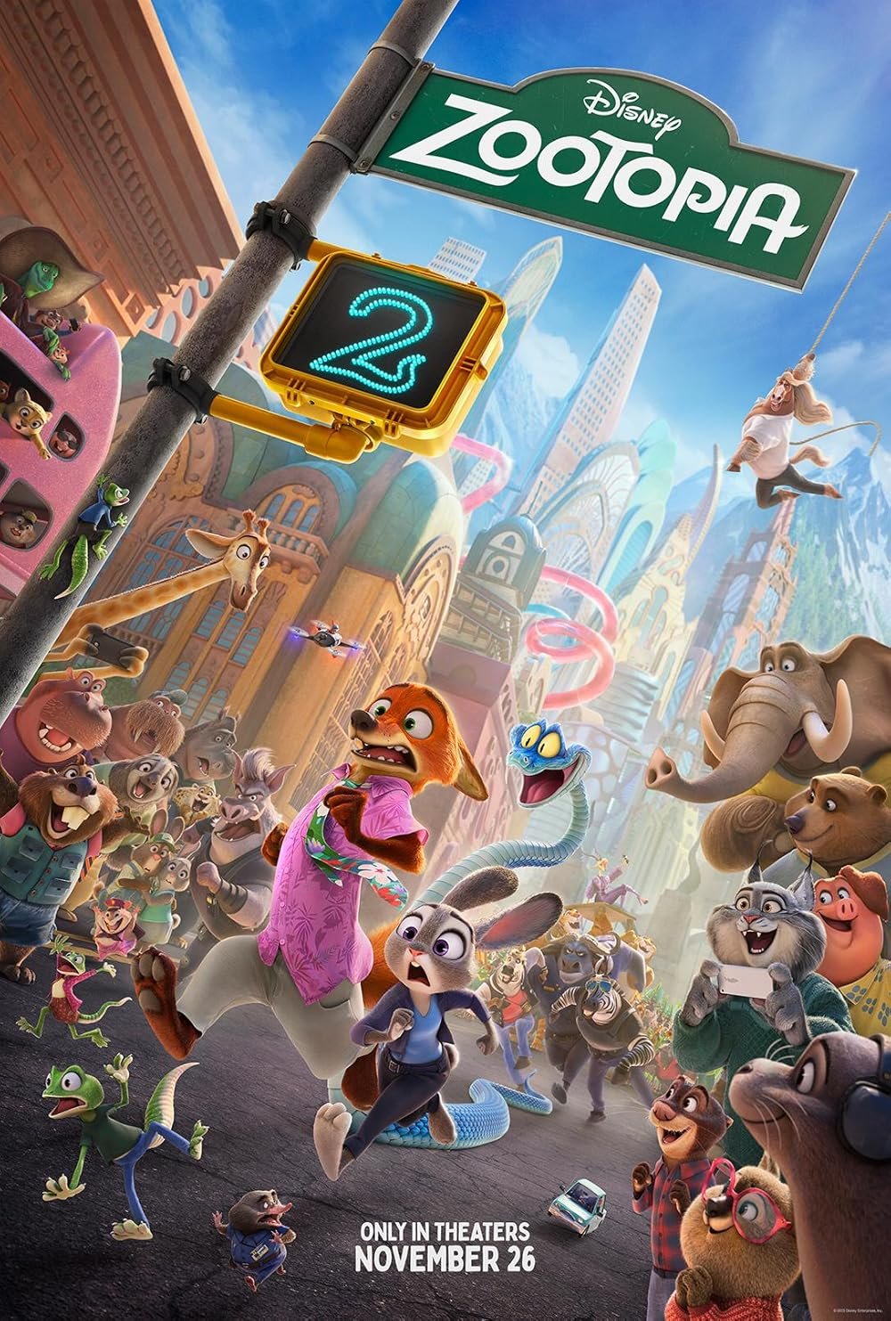 Zootopia 2 poster
